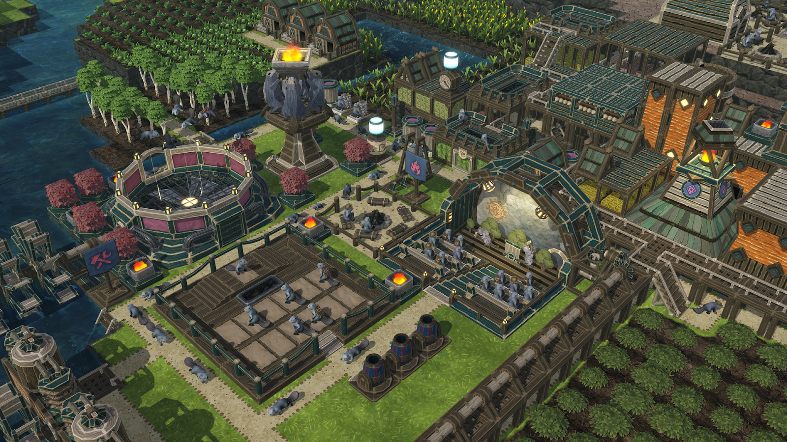Timberborn 1.0 Secretly Adds Factorio Automation