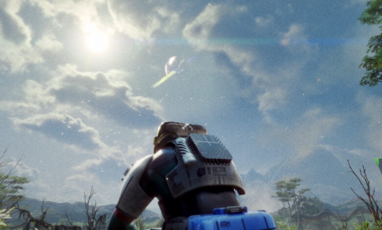 A cinematic story cutscene in the Marathon extraction shooter featuring cyberpunk lore