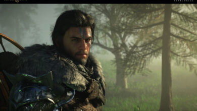 Crimson Desert gameplay screenshot of Kliff exploring Pywel, used for the official PC system requirements and minimum specs guide.