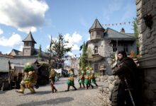 Crimson Desert gameplay screenshot showing Kliff in combat, answering if the game is an MMO or single player.